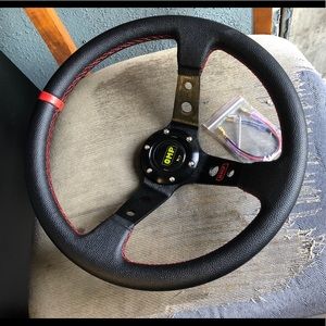 OMP steering wheel